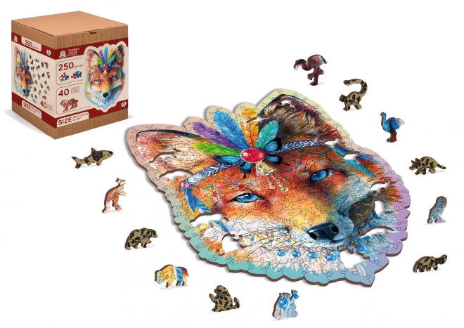 Mystikus Róka Fa Puzzle 250 darab