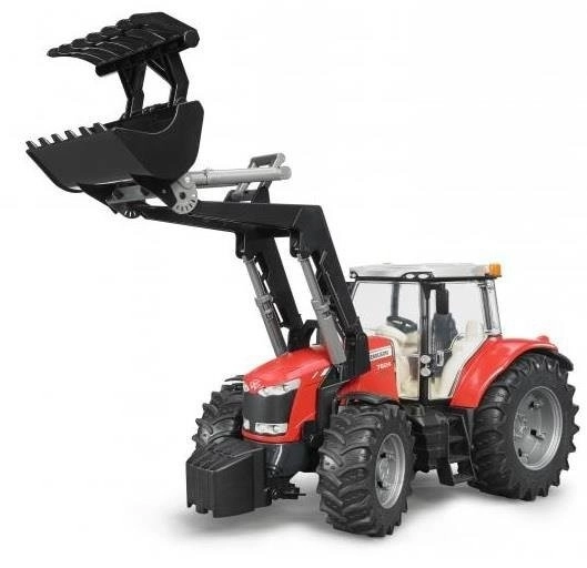 Bruder traktor Massey Ferguson 7624 elülső rakodóval