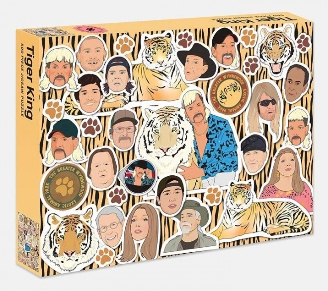 Tigris Király 500 darabos puzzle