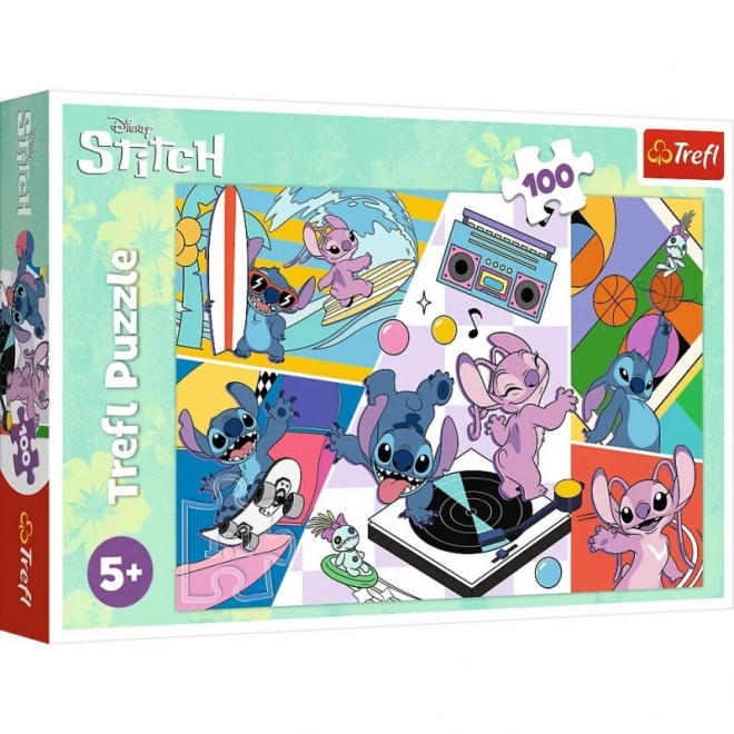 Lilo és Stitch emlékek 100 darabos puzzle