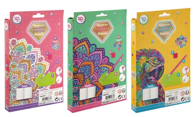 Mandala A5 méretű gyémánt festés blokk