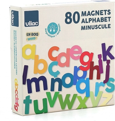 Vilac Fa Mágneses Ábécé Kisbetűk