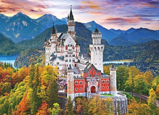 Neuschwanstein Kastély Puzzle 1000 darabos