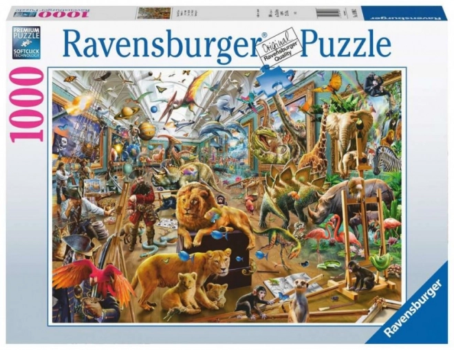 Káosz a Galériában puzzle 1000 darabos