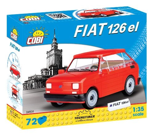 Ikonikus FIAT 126p 1:35 méretarányban