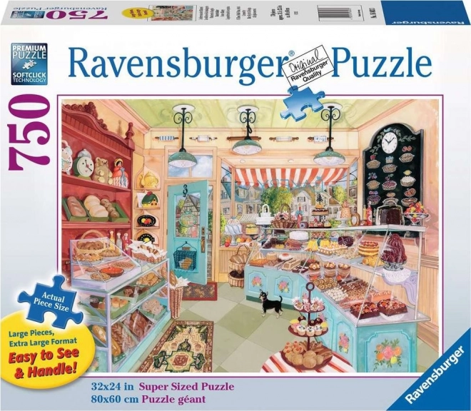 Sarkon lévő pékség 750 darabos Ravensburger puzzle