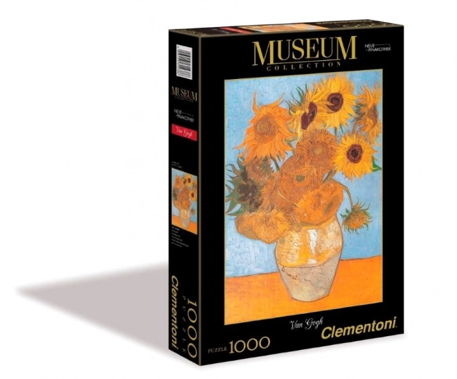 Van Gogh napraforgók 1000 darabos puzzle - múzeum kollekció