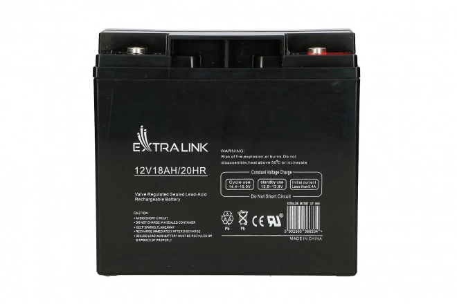 Extralink AGM akkumulátor 12V 18Ah