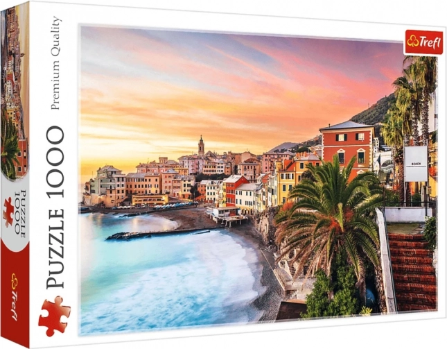 1000 darabos puzzle – Bogliasco, Liguria, Olaszország Trefl