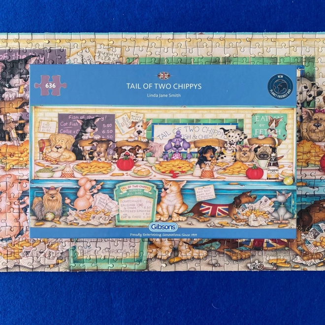 Gibsons panoráma puzzle - Két vidám mókus