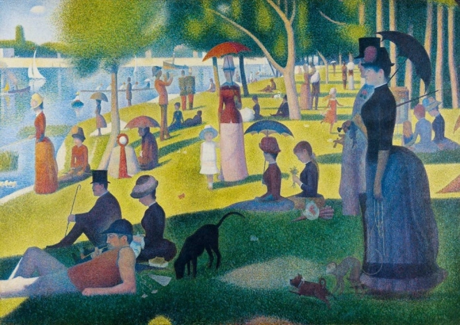 Bluebird puzzle vasárnapi délután La Grande Jatte szigetén 1000 darab