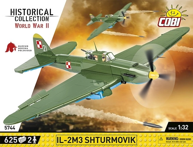 II. világháborús IL-2M3 Šturmovik 1:32 makett