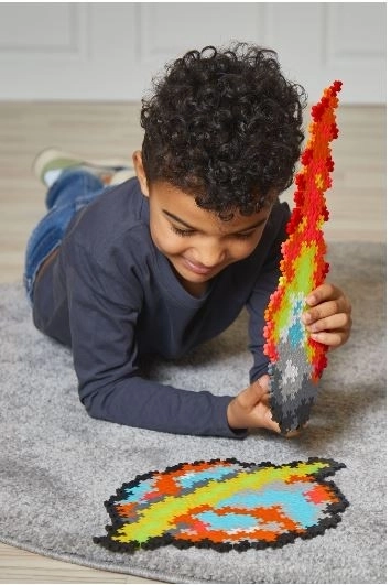 Plus-Plus puzzle számok alapján - űr, 500 darab