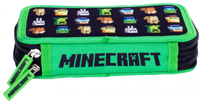 Minecraft két rekeszes tolltartó