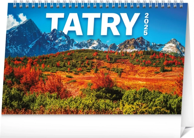 Tatry asztali naptár 2025