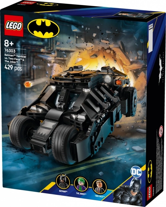 Batman tumbler harc a Kétarc és Joker ellen