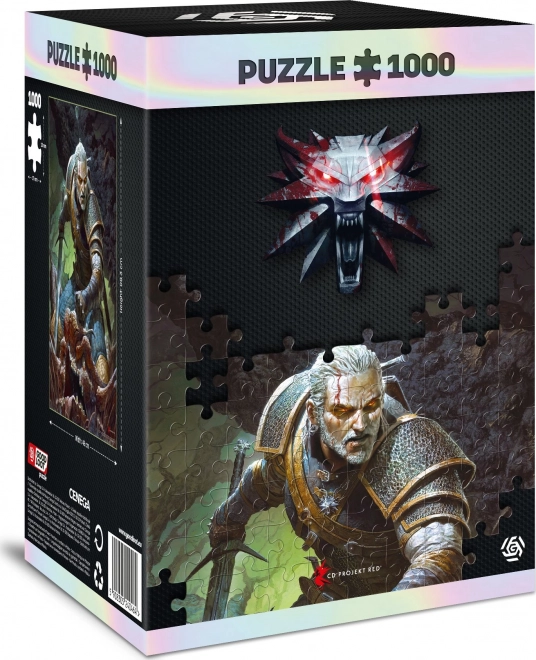 Good Loot puzzle Witcher - sötét világ 1000 darabos