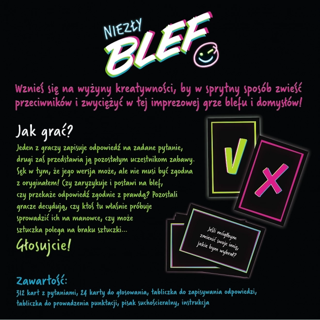 Niezły Blef játék a Trefltől