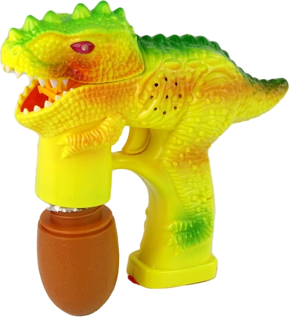 Cuki dinoszaurusz, amely buborékokat fúj