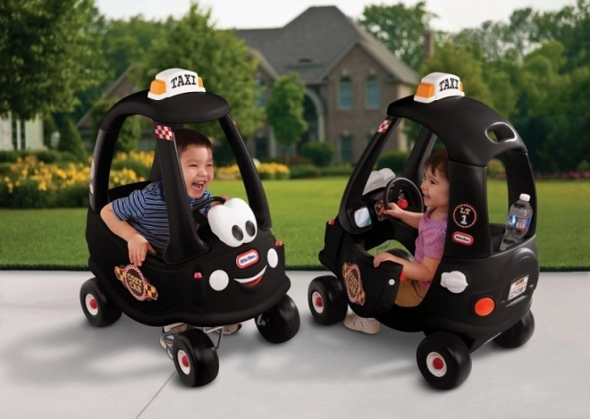 Fekete Taxi Cozy Coupe Járgány