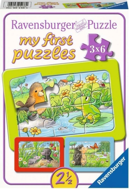 Ravensburger első puzzle kert állatai