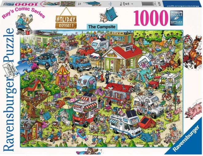 Ravensburger puzzle - ray comic nyaraló üdülőhely