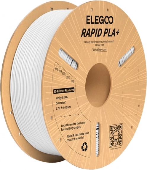 Filament ELEGOO gyors nyomtatáshoz PLA+ fehér