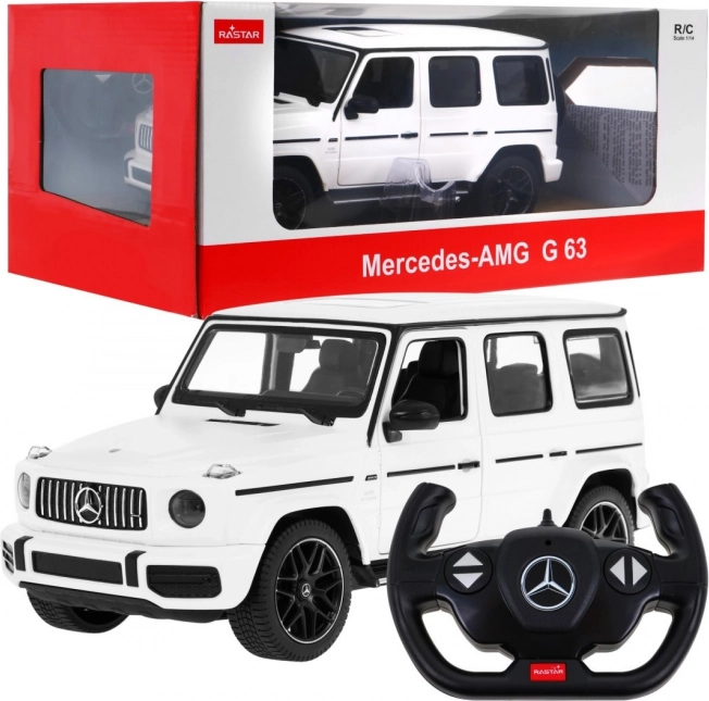 Rastar távirányítós autó 1:14 Mercedes‑AMG G 63 – Fehér