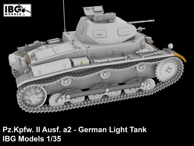 Német könnyű tank modell 1:35