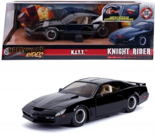 fém autómodell KNIGHT RIDER KITT 1:24