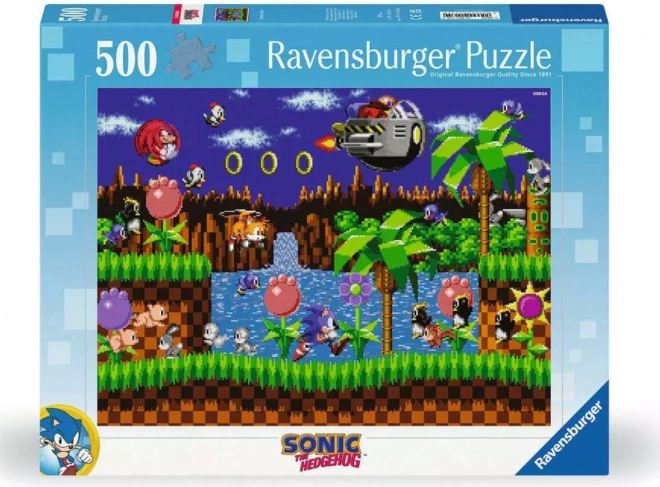 Sonic Süni puzzle 500 darabos