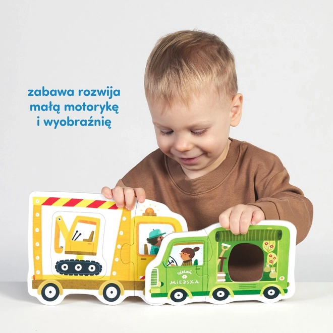 Első puzzle - Járművek