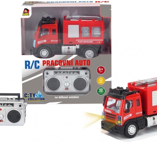 Távirányítós tűzoltó autó City Collection
