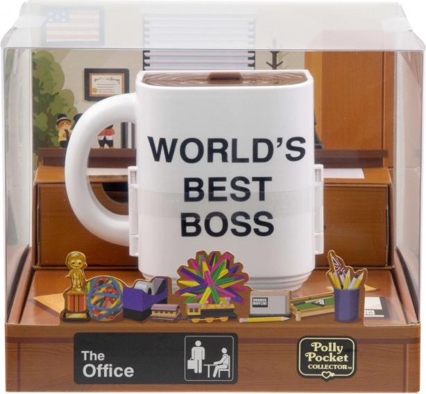 Polly Pocket Figurák Gyűjtemény Az Office Kollekció