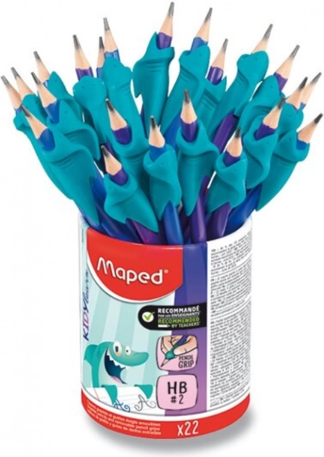 Gyerekeknek készült grafitceruza kiegészítővel Maped Kidy Learn