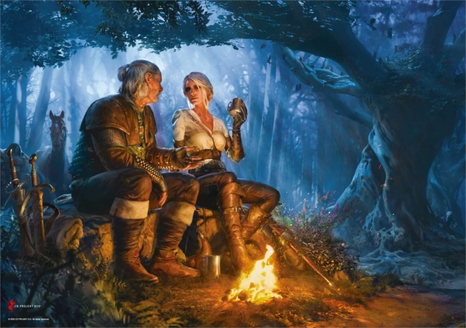 Witcher - Ciri utazása 1000 darabos puzzle