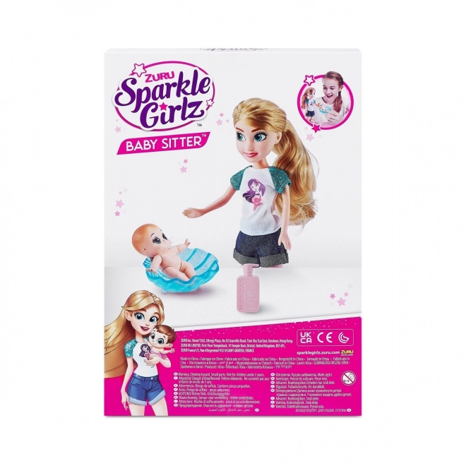 sparkle girlz babaápoló készlet