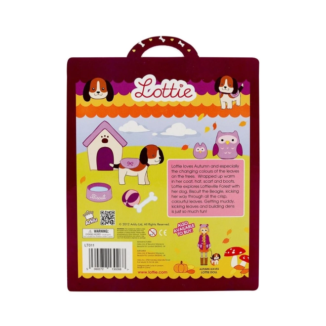 Tökéletes kiegészítő a Lottie Autumn Leaves babához