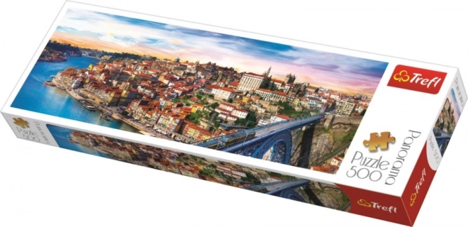 Trefl panoráma puzzle 500 darab - Porto, Portugália