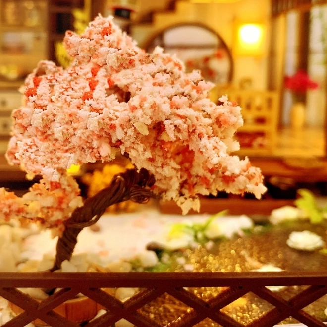 Miniatűr díszház Sakura Villa