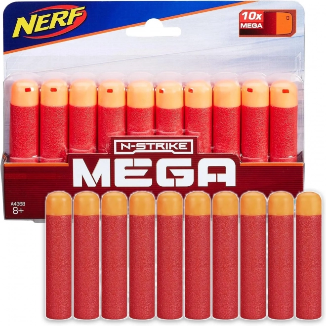 Nerf n-strike mega szériás pót lövedékek 10-pack