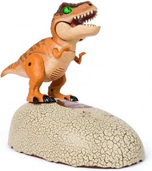 Interaktív T-Rex, amely tojásból kel ki