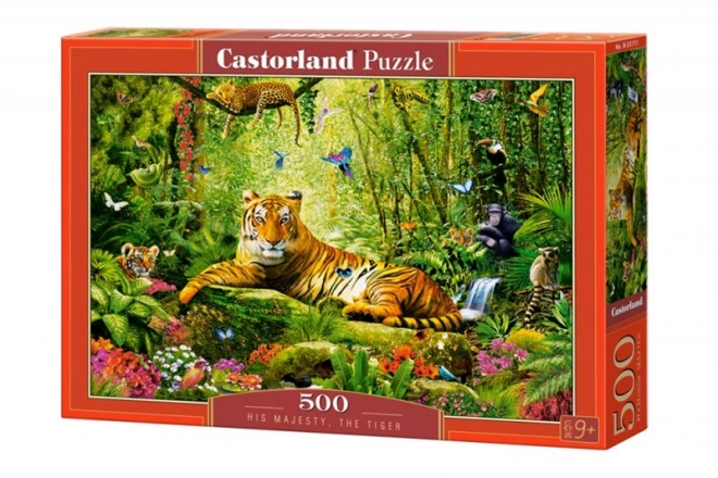 His Majesty a Tigris 500 darabos puzzle