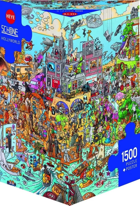 Heye puzzle hollyworld 1500 darabos