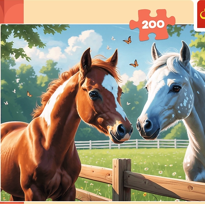 TREFL Puzzle Lovak tisztáson 200 darab