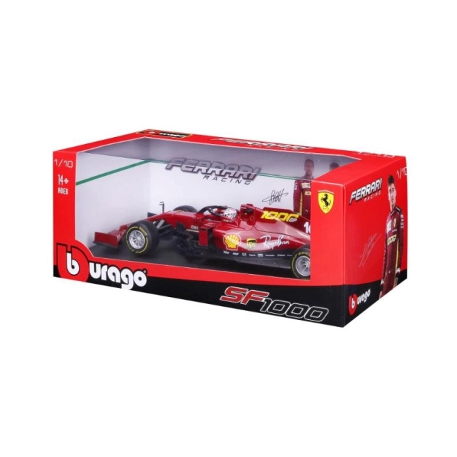 Bburago Ferrari F1 2020 - Charles LeClerc Modellszobor