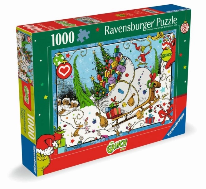 Grincs Ravensburger puzzle 1000 darabos