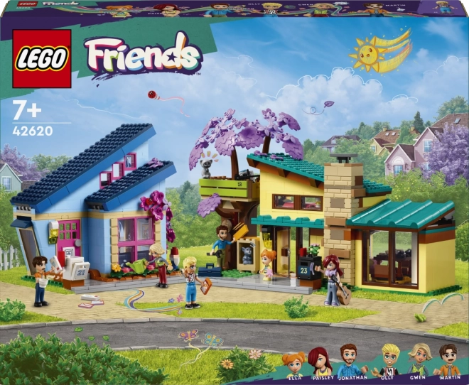 Olly és Paisley családi otthona LEGO Friends