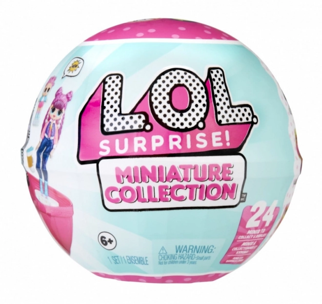Lol Surprise miniatűr babák omg kollekció meglepetés gömbben