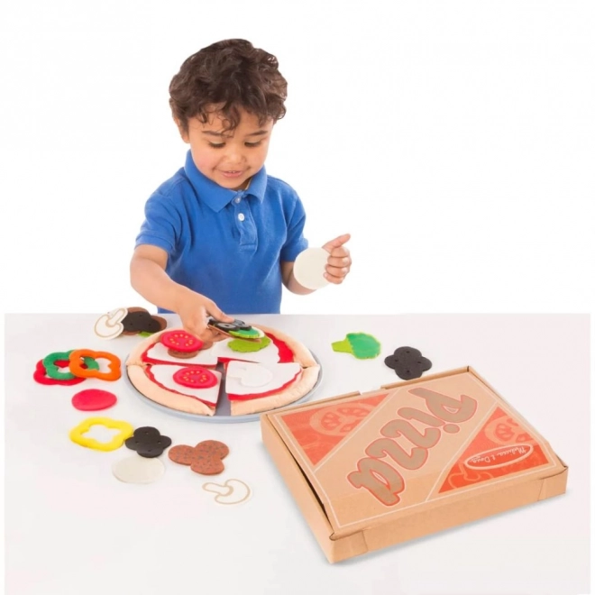 Filc Pizza Játék Melissa & Doug